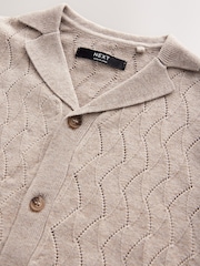 Neutro - Knitted Revere Collar Polo Shirt (3-16yrs) - Imagen 3 de 4