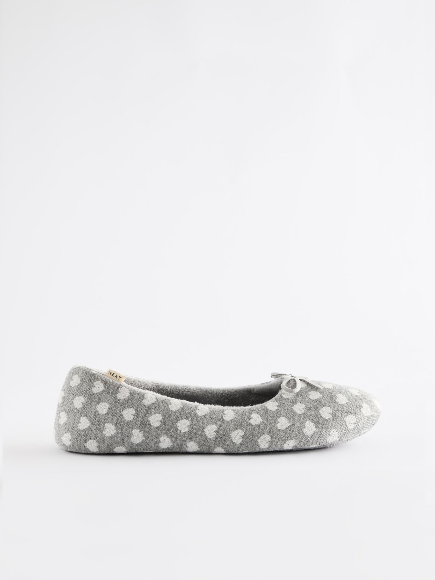 Buy Grey Ballet Slippers from Next USA