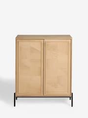 Jasper Conran London White Washed Oak Aden Small Sideboard - Image 5 of 8