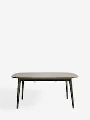 Jasper Conran London Dark Oak Aden 6 to 8 Seater Extending Dining Table - Image 8 of 9