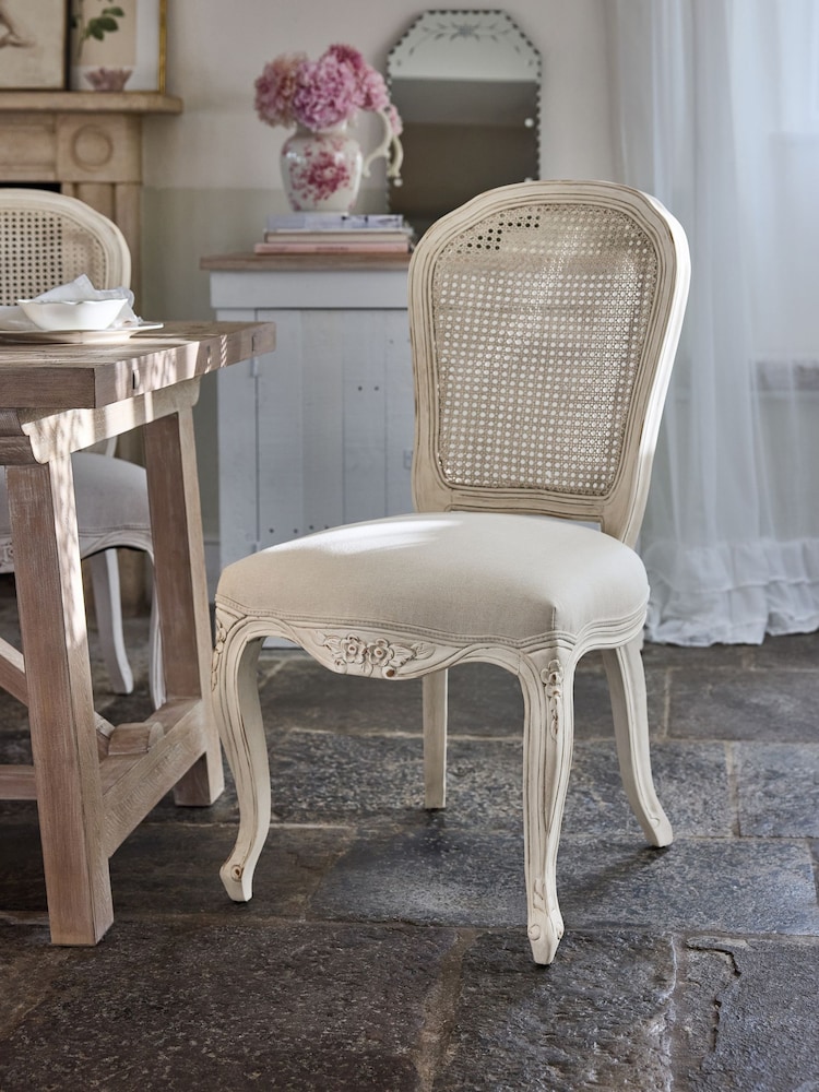 Shabby Chic by Rachel Ashwell® Natural Woven Juni Dining Chair - Image 1 of 5