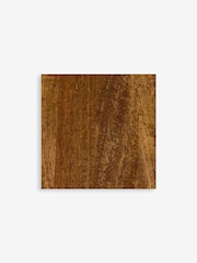 Clarke & Clarke Ribbed Black Mango Wood Calisto Small Sideboard - Image 10 of 10