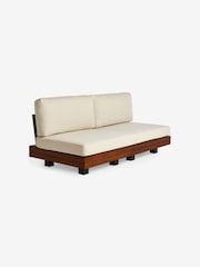 MADE.COM Off White Boucle Avarna Garden 2 Seater Sofa - Image 4 of 5