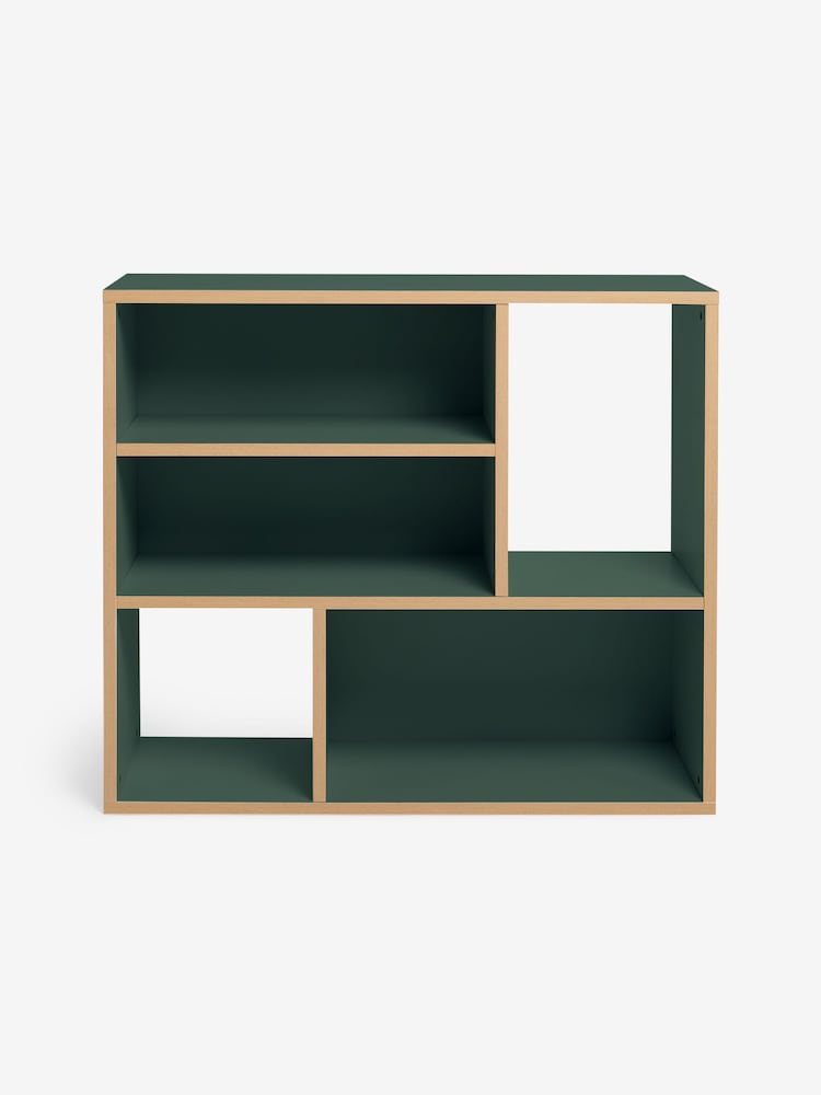 MADE.COM Green Zayla Low Tall Shelving Unit - Image 5 of 5