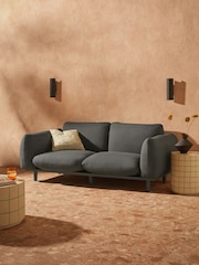 MADE.COM Grey Samaya 2 Seater Outdoor Garden Lounge Sofa - Image 1 of 5