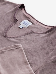 Bath & Body Works Mink Brown Fleece Top - Image 8 of 8