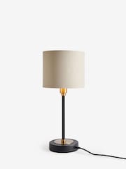 Black Hudson Rechargeable Wireless Table Lamp - Image 5 of 7