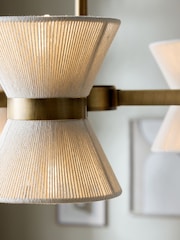Bronze Ivory Helmdon 10 Light 10 Light Pendant - Image 4 of 5