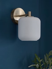 Brass Ryker Wall Light - Also Suitable for Use in Bathrooms - Image 2 of 6