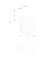 Brass Ryker Wall Light - Also Suitable for Use in Bathrooms - Image 4 of 6
