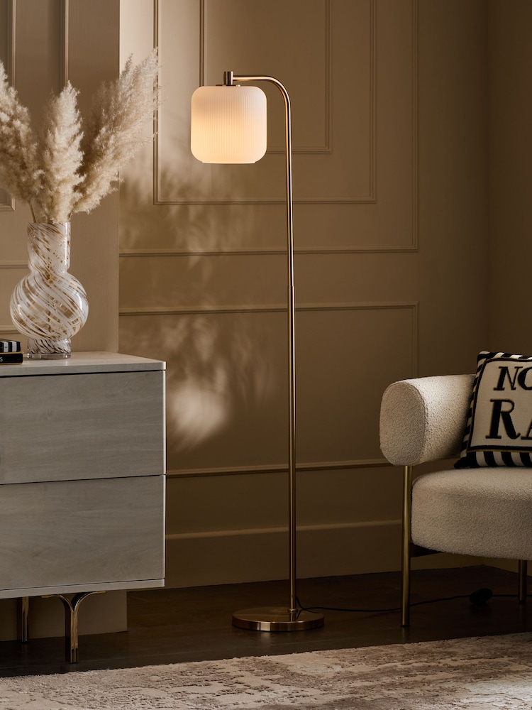 Brass Ryker Floor Lamp - Image 1 of 5