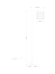 Brass Ryker Floor Lamp - Image 4 of 5