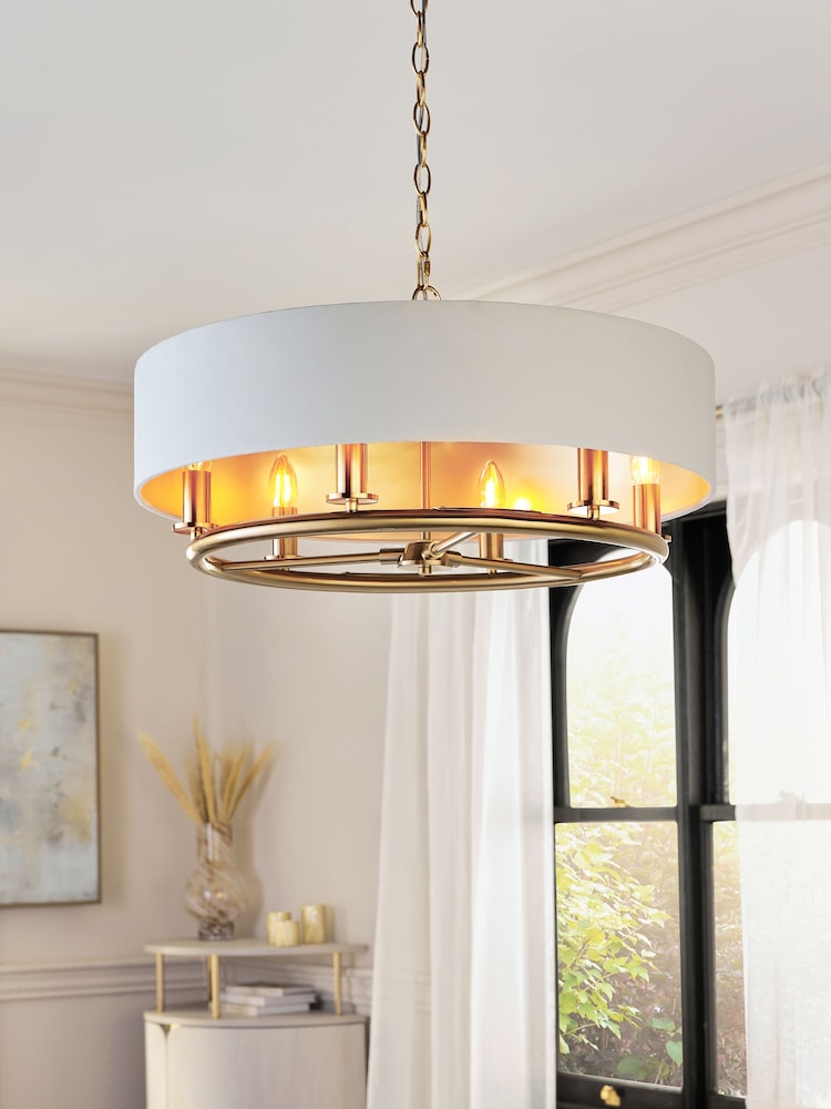 Brass Hudson Chandelier Light - Image 1 of 5