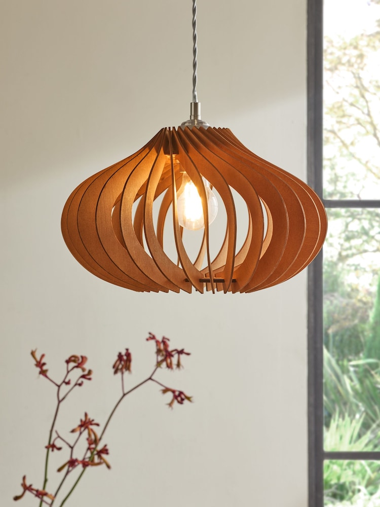 Dark Natural Anders Twist Easy Fit Shade - Image 1 of 6