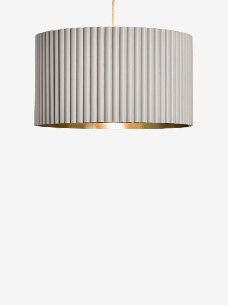 Light Grey Easy Fit Camford Pendant Light Shade - Image 5 of 5