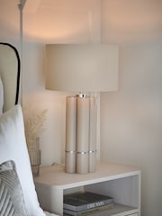 Light Grey Camford Table Lamp - Image 1 of 6
