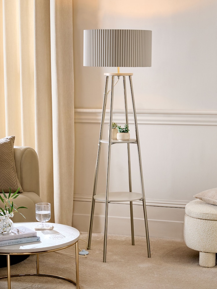 Light Grey Camford Floor Lamp - Image 1 of 5