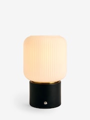 Black Ryker Rechargeable Wireless Table Lamp - Image 3 of 9