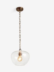 Brass Chester Pendant Ceiling Light - Image 5 of 5