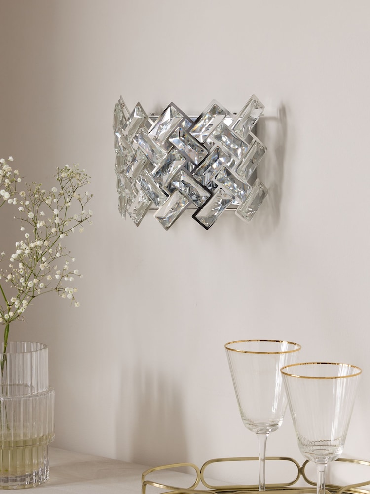 Chrome Wentworth Wall Light - Image 2 of 5