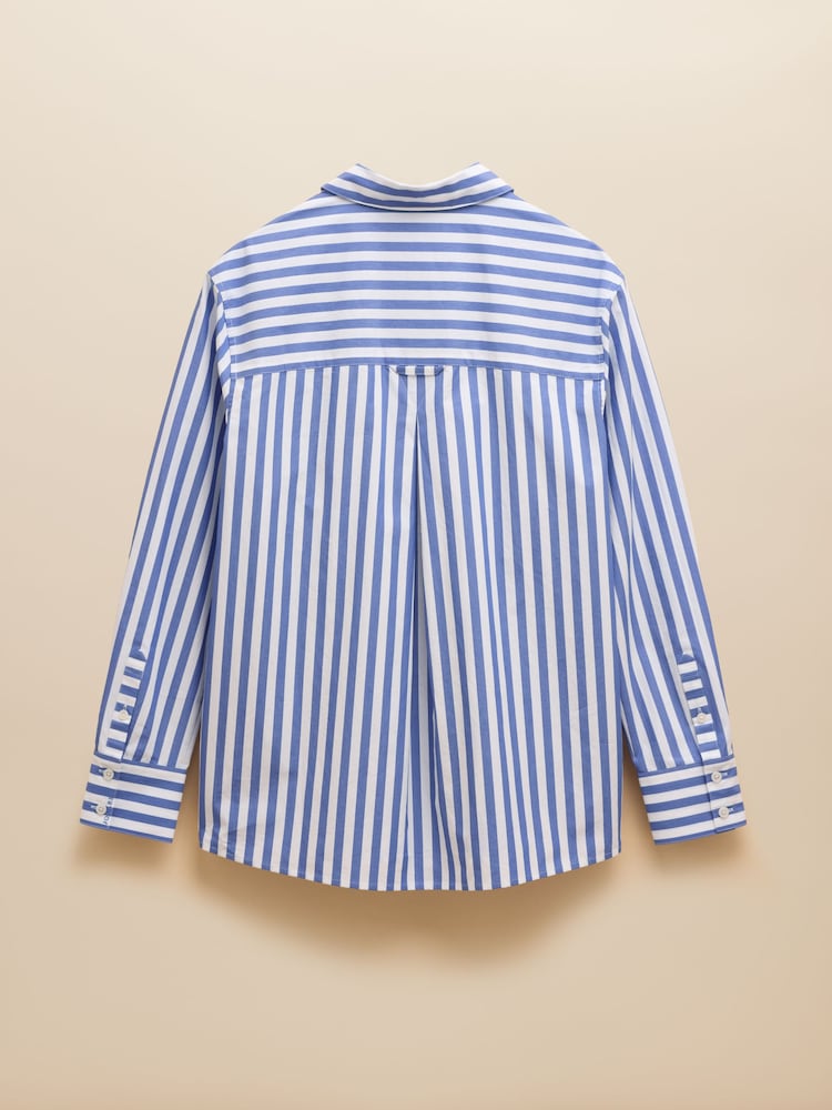 Azul y blanco a rayas - Camisa larga y holgada Amilla de Joules - Imagen 13 de 13