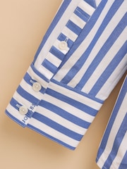 Azul y blanco a rayas - Camisa larga y holgada Amilla de Joules - Imagen 9 de 13