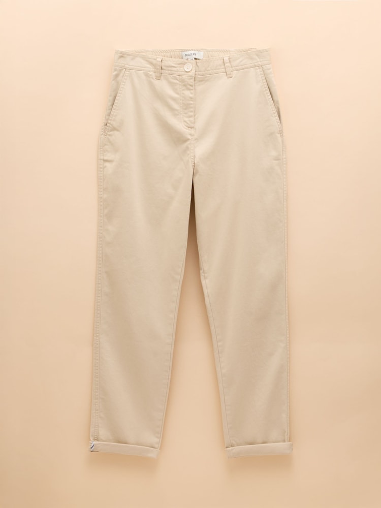 Joules Slim Fit Sand Chino Trousers - Image 6 of 6