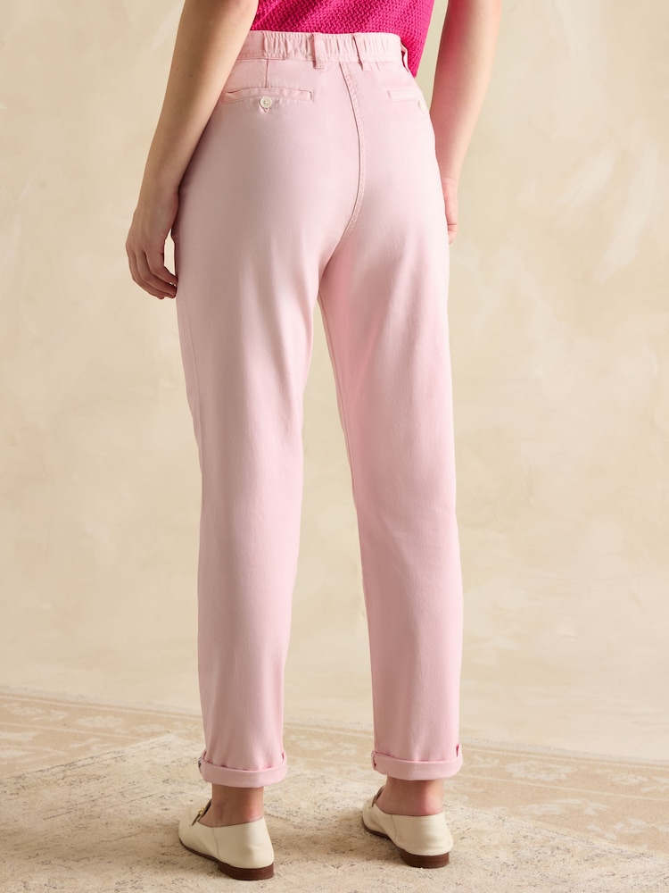 Joules Slim Fit Pink Chino Trousers - Image 2 of 6