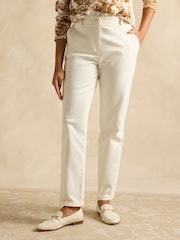 Joules Slim Fit Cream Chino Trousers - Image 1 of 6
