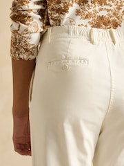 Joules Slim Fit Cream Chino Trousers - Image 5 of 6