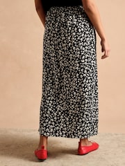 Joules Adele Black Midi Skirt - Image 2 of 7