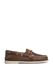 Sperry Gold Cup Authentic Original Boat Brown Shoes - Image 1 of 4