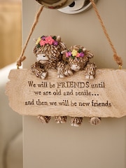 Neutral Hamish The Highland Cow Friends Hanging Decoration - Image 2 of 4