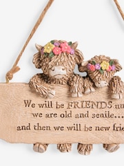 Neutral Hamish The Highland Cow Friends Hanging Decoration - Image 4 of 4