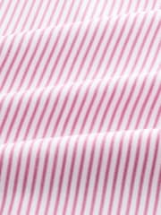 Red Stripe Slim Fit 100% Cotton Long Sleeve Shirt - Image 10 of 10