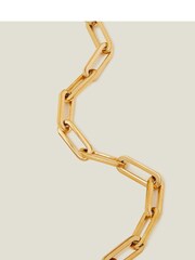 Accessorize Gold Tone Stainless Steel Chunky Chain Bracelet - Image 1 of 3