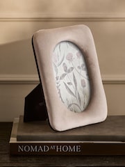 Beige Velvet Photo Frame - Image 2 of 5