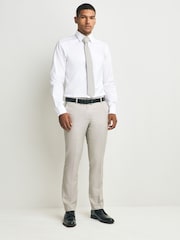 White/Grey Regular Fit Shirt and Tie Pack - Image 2 of 8