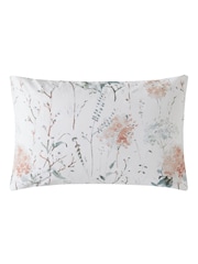 Laura Ashley Set of 2 Plaster Pink Pallington Bloom 100% Cotton Pillowcases - Image 5 of 6