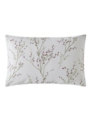 Laura Ashley Plum Purple Pussy Willow 100% Cotton Duvet Cover and Pillowcase Set - Image 8 of 9