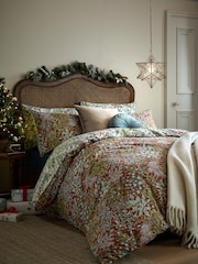 Постельный комплект из 100% хлопка с рождественскими ягодами Laura Ashley Crossdale - Изображение 2 из 10