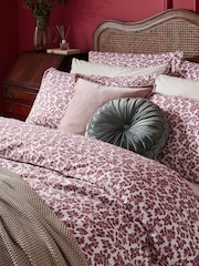 Laura Ashley 100% Cotton Hargate Leaves Duvet Cover and Pillowcase Set - Изображение 2 из 6