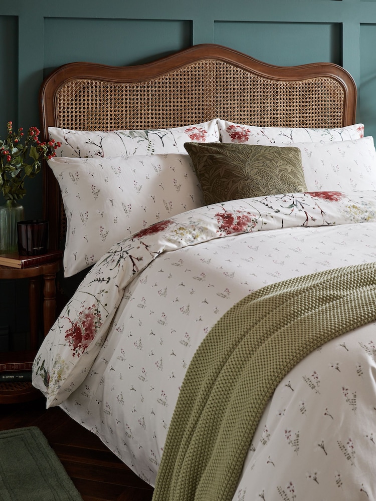 Laura Ashley Pallington Bloom Duvet 100% Cotton Cover and Pillowcase Set - Изображение 2 из 9