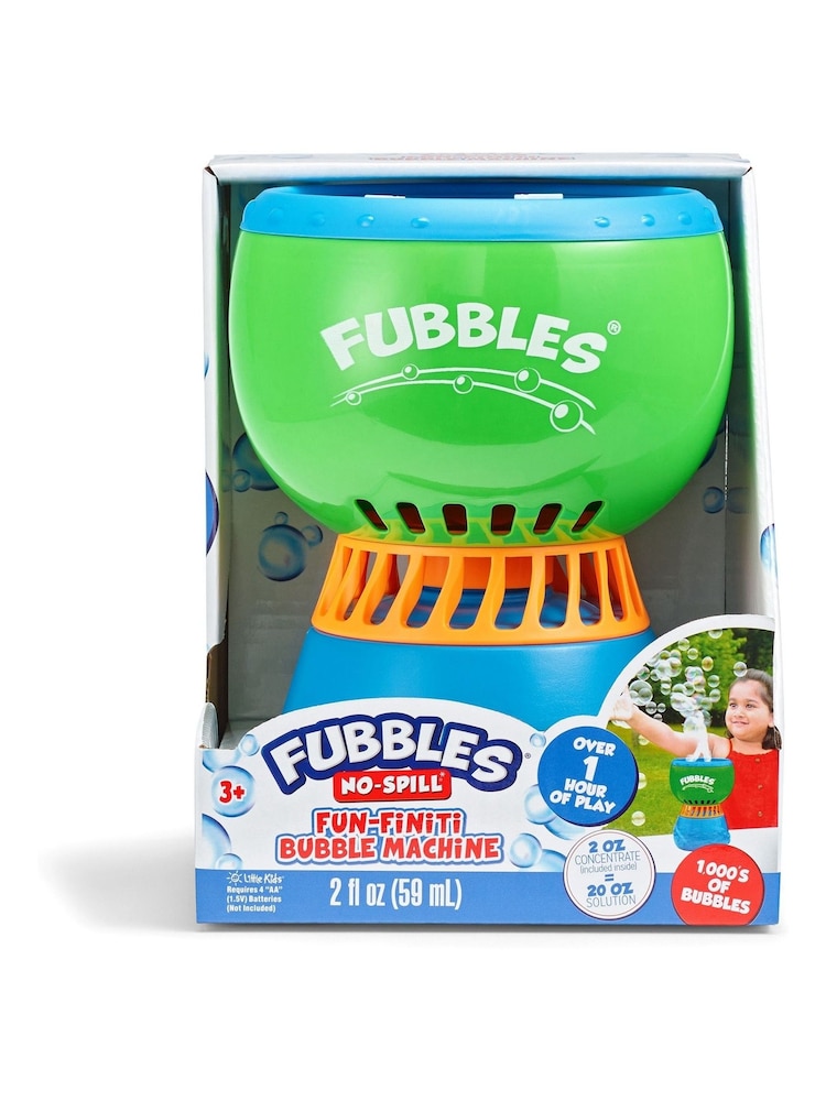 Fubbles No-Spill Fun-Finiti Bubble Machine - Image 1 of 3