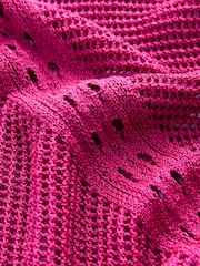 Pink Overhead Knitted Maxi Cover-Up - Image 5 of 5