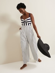 Phase Eight Blue Stripe Swimsuit - Image 3 of 7