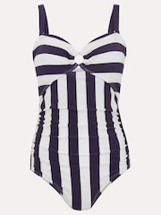 Phase Eight Blue Stripe Swimsuit - Image 7 of 7