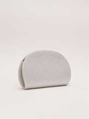 Phase Eight Metallic Embellished Semi Circle Bag - Image 2 of 8