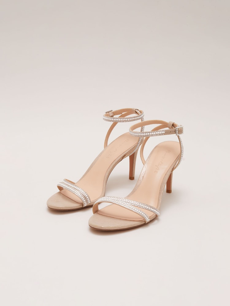 Phase Eight Pearl Embellished Barely There Sandals - Imagen 2 de 7