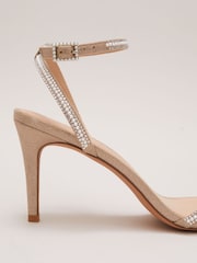 Phase Eight Pearl Embellished Barely There Sandals - Imagen 4 de 7